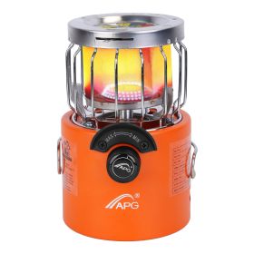 2000W 2 In 1 Camping Stove Tent Heater Outdoor Gas Stove Portable Backpacking Stove with 3 Modes 360adiant Heating for Camping Hiking Picnic BBQ