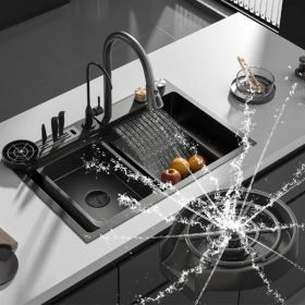 Easy-to-press automatic cup cleaning kit - perfect for homes, cafes and restaurants - requires no electricity and is durable plastic