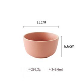 Pure Color Matte Ceramic Plate (Option: 17Style)